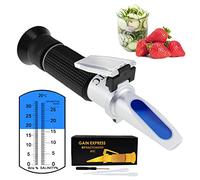 2-in-1 Salinity Rifrattometro Dual Scale 0-32%, e 0-28% Salinità con ATC Cloruro di sodio in alimenti Sale Acqua marina Salamoia Frutta frutta Liquido da taglio