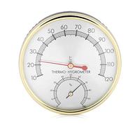 2 in 1 Sauna Igrothermograph Termometro Igrometro Sauna Accessorio per abitazioni Uffici Officine Scuole Mercati Magazzini