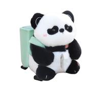 2 in 1 scatola di fazzoletti per auto bambole cartone animato bidone della spazzatura breve peluche auto porta fazzoletti scatola accessori