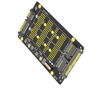 2 In 1 Scheda Convertitore Per M Chiave NVME PCIE Solid States Disk A SFF-8639 Scheda Adattatore Per 2280 2260 2242 2230 Chiave B+M Solid States Disk
