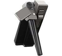 2 In 1 Set Accendino In Metallo Con Tubo Pieghevole Accendino Portatile Pieghevole A Fiamma Aperta Gadget Da Fumo Per Uomo Per Campeggio Barbecue Cucina,Nerone,Serene16