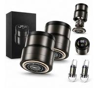 2 In 1 Smart Electric Bald Head Shaver and Beard Trimmer for Men，2PCS | Portable Bald Razor with Digital Display,Waterproof Shavers with 360° Floating Head,Washable,Cordless Wet or Dryuse
