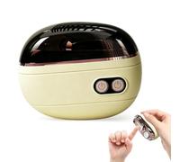 2-in-1 Smart Electric Nail Clipper & Polisher Automatic Nail Clipper | Automatic Nail Trimmer and Polisher with LED Light | Rechargeable Anti-Pinch Automatic Nails Clipper for Adults Seniors