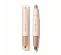 2-In-1 Stick Contorno E Illuminante-Brown Sugar Marchio Bellezza Trucco Cosmetico Per Donne Ragazze Perfetto Per Inverno Primavera Ideale Per Y2K Elegante Moda Adatto Per Compleanno San Valentino Rega