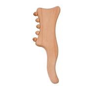 2 in 1 strumento di massaggio for terapia del legno massaggiatore for drenaggio linfatico massaggiatore anticellulite massaggio Gua Sha for alleviare il dolore muscolare del corpo 1 pezzo (Color : Wo