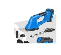 2 in 1 tagliasiepi Elettrico 20V Tosaerba a Batteria Batteria potatore Attrezzi da Giardino cesoie tagliasiepi for Erba per Giardino, Cortile, Prato(20V Trimmer Set2)