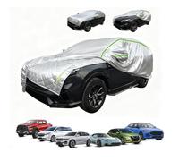 2 in-1 Telo Copriauto Antigrandine Per Kia Optima 2000-2024, 2 teli copriauto per uso invernale, Copri Auto Anti Grandine, Impermeabile Antipolvere,con cerniera-lz828