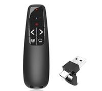 [2 in 1 USB Type C ] Puntatore Presenter Wireless per Presentazioni, Telecomando PowerPoint, Presenter Penna Clicker per Slide su Computer, adatto a PPT, Prezi - Batterie non incluse