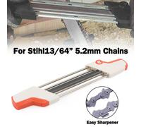 2 In 1 Utensile Affilare Motoseghe Easy File Per Stihl 5.2mm 13/64" H7 Y