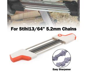 2 In 1 Utensile Affilare Motoseghe Easy File Per Stihl 5.2mm 13/64" H7 Y
