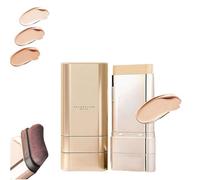 2 in 1 Vivienbeauty Foundation Stick,Multi-use Foundation Stick,Hydrating Lightweight Foundations Sticks with Brush for All Skin Types,Oil Control Concealer Long-lasting (Skin Color)
