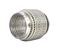 2 In 2,4 In 2,5 In 3 In Acciaio Inossidabile Corrugazione Scarico Tubi Flessibili Scarico Raccordo Flessibile Tubo Interblocco(60mm-100mm)