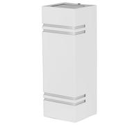 2 IN Modo Quadrato su e Giù Luce a Parete, IP44, Bianco - VT-7662