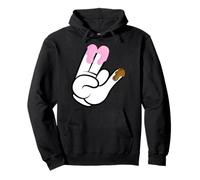 2 in The Pink 1 in The Stink Funny Adult Humor Shocker Felpa con Cappuccio