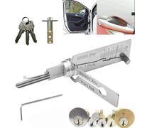 2 in1 Lock Pick e Decoder, chiave decoder Lock Picking Tool,L/ock Pick Dec/Oder per Auto, Chiave Master in acciaio inox Dec/Oder, Lo/ck Pic/k K/ey Tools Professional, Lo/ck Pic/King e Ke/y Reader