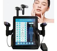 2 in1 Macchina di bellezza Microneedle per la rimozione delle cicatrici da acne, RF 8 mm di profondità, per lifting facciale, anti-invecchiamento, lentiggini e rughe