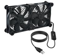 2 In1 Ventola USB,12V Ventola Di Raffreddamento,Ventole Di Raffreddamento USB,Ventola Del Case Computer Per PC,Computer Portatile,Guida,Casa,Ufficio,Stanza,Tavolo,Scrivania