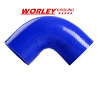 2" inch 51mm Silicone 90 degree Elbow Hose Bend Silicon Tube Intake pipe BLUE