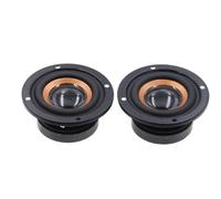 2 Inch Replacement Woofer Pair - Restore Your Speaker's Deep Bass Performance | Round Audio Woofer Set For Left and Right Channels with Sound Reproduction | For Home Entertainment Systems