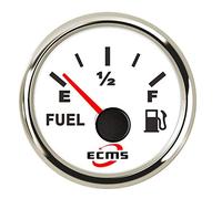 2 "Indicatore del misuratore di livello carburante for auto10-180ohm 240-33ohm con retroilluminazione 12V / 24V Per laboratorio