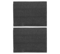 2 inserti in schiuma nera per cassette degli attrezzi, fogli di schiuma