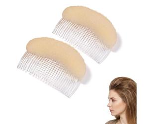 2 inserti per capelli Bump It Up Volume Pettine Spugna Schiuma Base Styling Strumento Accessori Decorazione per Aumentare La Creazione Dei Capelli Crescente Acconciatura Principessa Puffy