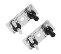 2 Interruttore Scaldabagno Camper per Suburban 232306, ABS e Alluminio Resistenti Interruttore Termostato RV Water Heater Switch Termostato 120V Ricambi Scaldabagno Camper Compatibile con Suburban