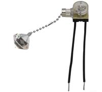2 interruttori a catena vintage da parete, interruttore con diamante | Per Cristallo Accento Metallo Pendente Forlight Interruttore Per Lampadario Controllo, Per Facile Installare Per M10