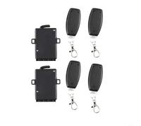 2 interruttori di controllo remoto senza fili, 12 V-72 V DC 30 A, telecomando RF a lungo raggio per motori, pompe, luci, porte elettriche e, 2 controlli