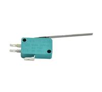 2 interruttori di limite, 16 A, 250 V, 125 V, NO + NC + COM 3 pin, interruttore SPDT 28 mm, 52 mm, leva con rullo arco, interruttore touch verde (2 pezzi KW7-9)