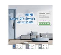 2 Interruttori Intelligenti da 16 A, Modulo Relè WiFi, Interruttore Intelligente Wireless, Interruttore Luce, Controllo Vocale per Domotica