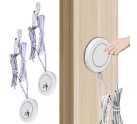 2 interruttori LED Touch dimmer nascosti, DC12 V, interruttore touch a LED, dimmerabile, sensore dimmer per barra luminosa LED Smart Home, legno, pietra, vetro, ecc., senza fori necessari (bianco)