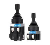 2 Interruttori monoleva a posizione a 4 vie Joystick 30mm Interruttori a levetta a bilanciere Interruttori a croce Reset Autobloccante 1 pz(2Way Momentary)