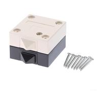 2 interruttori per ante di armadi, armadi, porte di armadi, sistemi di illuminazione e allarme, con push to break e valutazione 250 V