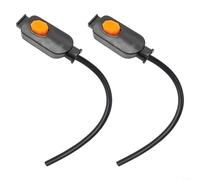 2 interruttori TIG per bruciatore di saldatura WP9 WP17 WP18 WP20 WP26 QQ150, interruttore a pulsante di ricambio con cavo da 15 cm