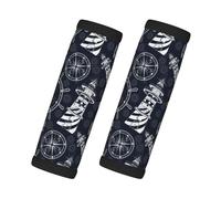 2 involucri per maniglie dei bagagli per valigie, coperture per maniglie dei bagagli con ancora e faro, etichette identificative per valigie, accessori per bagagli, essenziali da viaggio per volare