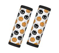 2 involucri per maniglie dei bagagli per valigie, elementi di zucche di Halloween, coperture per maniglie dei bagagli, etichette identificative per valigie, accessori per bagagli, essenziali da