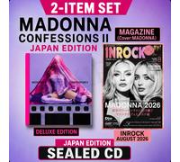 "2-Item Set" Madonna Confessions II Japan DELUXE Edi CD + INROCK Magazine PSL