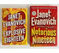 2 Janet Evanovich Books! 1) Explosive Eighteen 2) Notorious Nineteen
