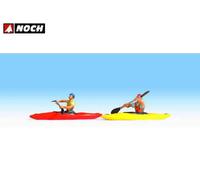 2 kayak (non galleggianti) con personaggi N NH37809 - noch modellismo