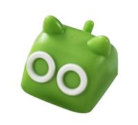 2. Keycap a tema gatto per interruttori MX in resina di alta qualità, design ergonomico e diverse scelte di colore, simpatici keycaps a forma di gattino