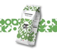2 Kg Grani Pop Caffè Miscela Cremoso per Bar e Distributori Automatici Cremosa