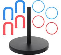 2 Kit/18Pcs Gioco Del Lancio Dell'anello Anelli Plastica Giocattoli Per Bambini