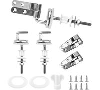 2 Kit Cerniere Del Sedile Del WC Cerniere Tavoletta WC Acciaio Inox Cerniere Di