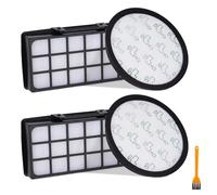 2 Kit di filtri di ricambio per Rowenta Silence Force Cyclonic aspirapolvere 4AAAA Accessorio Sostituisce parte ZR903701 per modello RO76xx, RO7647EA RO7663EA RO7676EA RO7681EA RO7691EA