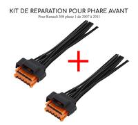 Spina Jack per La Riparazione Della Fari Faro Anteriore per Peugeot 308 Phase 1