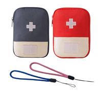 2 kit medici da viaggio, 2 cinghie da polso, mini kit di pronto soccorso, kit medico, piccolo kit di emergenza