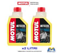 2 L LITRI MOTUL MOTOCOOL EXPERT HYBRID TECH -37℃ LIQUIDO ANTIGELO MOTO GIALLO
