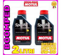 2 L MOTUL SPECIFIC 9.55535/03 5W30 olio motore benzina diesel STELLANTIS 02MO81