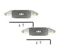 2 Lama 180mm per Robomow PRD9000W PRD9000YB PRD9000YG PRD9000YR tosaerba